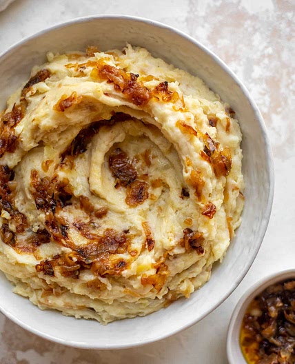 French Onion Mashed Potatoes