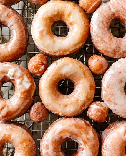 Homemade Glazed Doughnuts