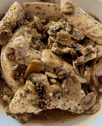 3 Main Ingredient Chicken and Mushrooms  