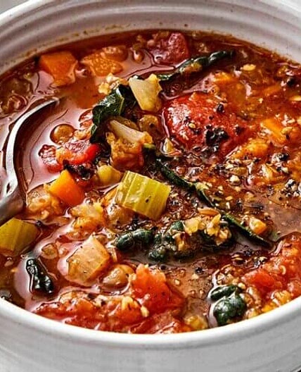 Mediterranean Lentil Soup
