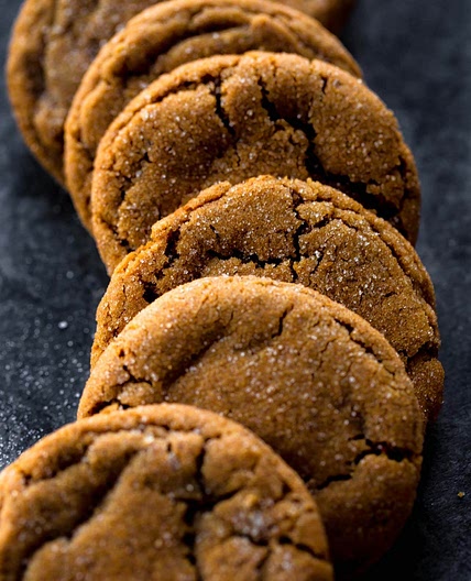 Seriously Soft Molasses Cookies