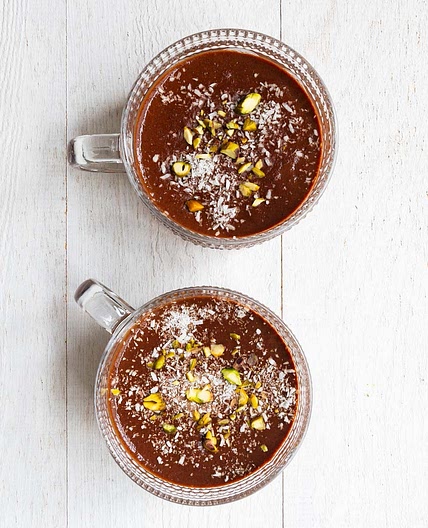 Healthy Chocolate Pudding (High-Protein, High-Fiber)