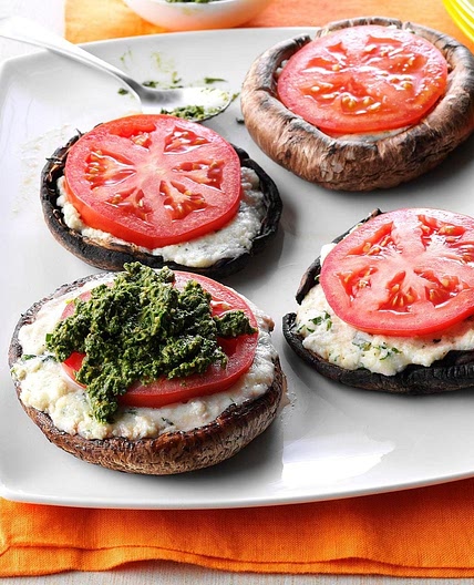 Ricotta-Stuffed Portobello Mushrooms