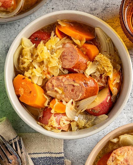 Sausage Sauerkraut Soup