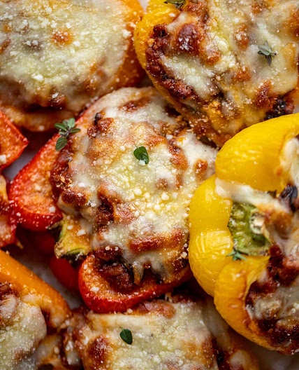 Bolognese Stuffed Peppers