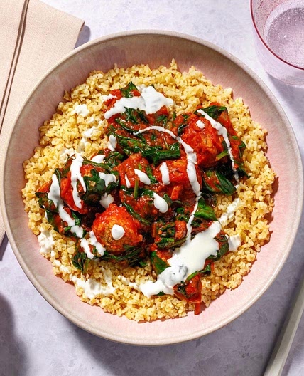 Falafels in Harissa Sauce