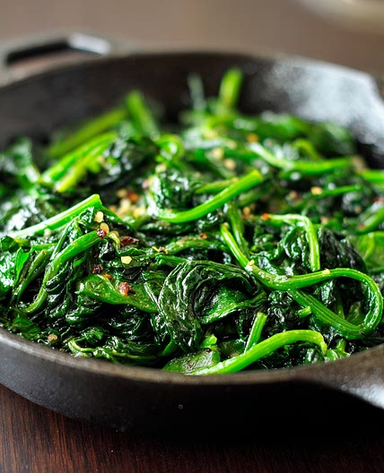 Sautéed Spinach
