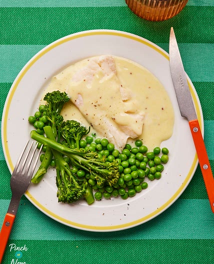 Smoked Haddock and Creamy Mustard Sauce| Slimming & Weight Watchers Friendly