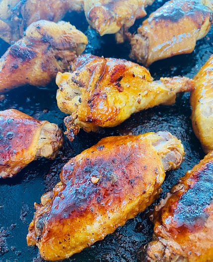 Griddle Lemon Pepper Wings