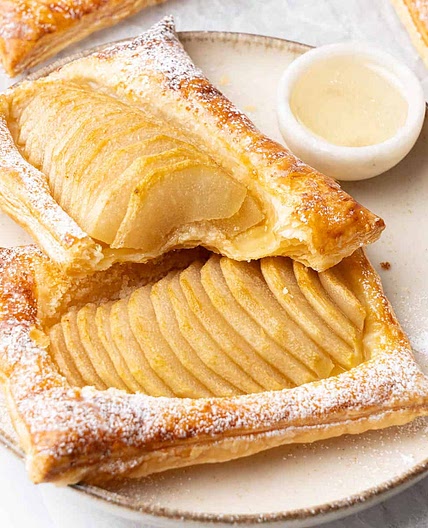 Pear Puff Pastry Tarts
