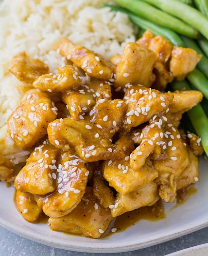 Healthy Orange Chicken