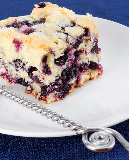 Buttermilk Blueberry Breakfast Cake
