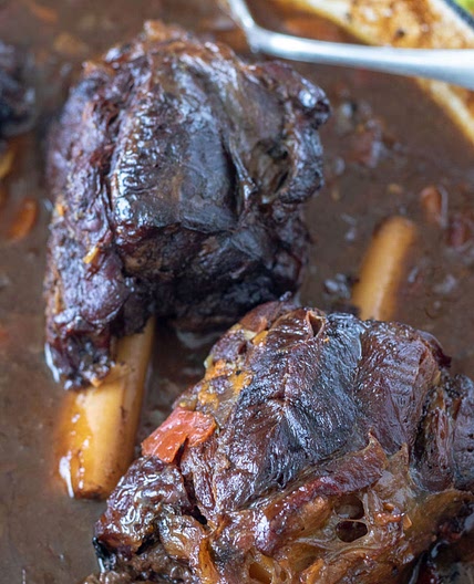 Braised Venison Shanks / How to Cook Deer Shanks