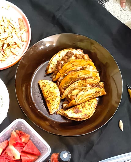 crispy chicken tacos