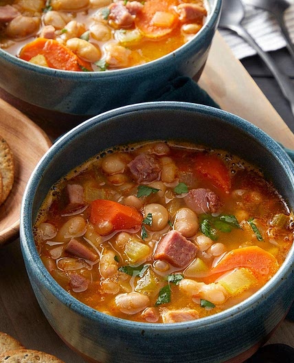 Quick Ham and Bean Soup