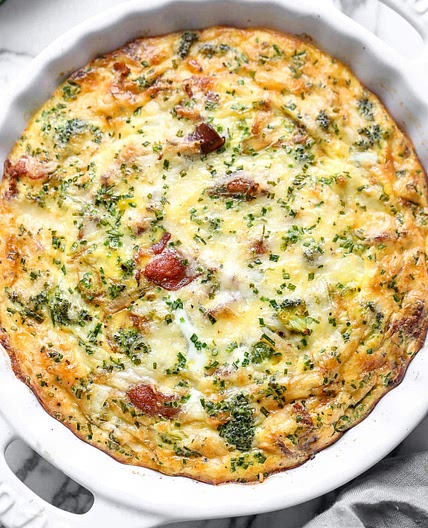 Crustless Quiche