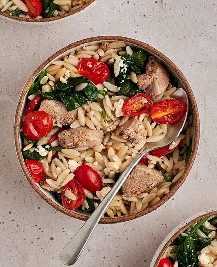 Pork and Orzo