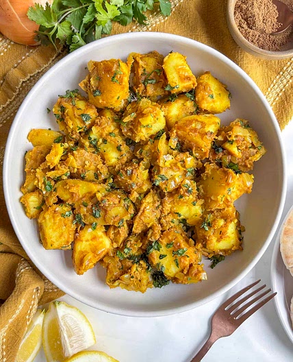 Easy Curried Potatoes