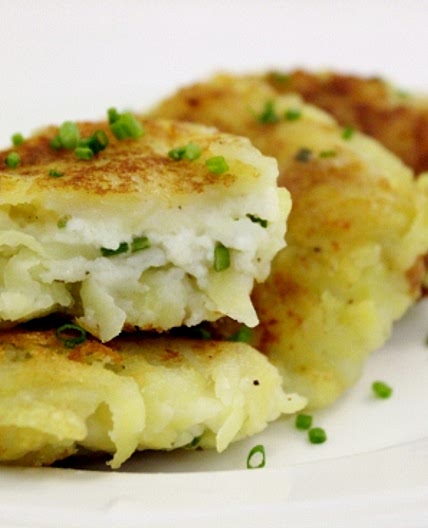 Potato Pampushki With Cheese Filling