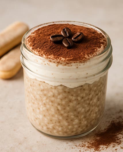 Tiramisu Overnight Oats