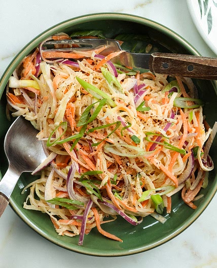 Daikon Radish Slaw
