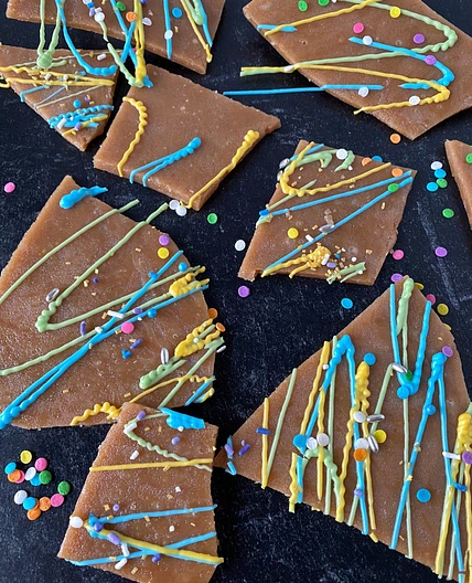 Easy Homemade Toffee Recipe with Only 3 Ingredients [gluten-free]