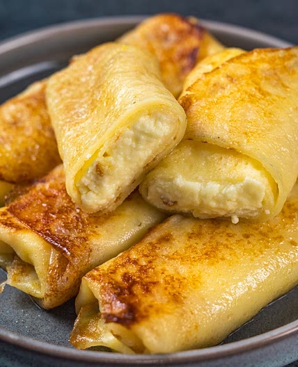 Ukrainian Nalysnyky (Sweet Farmer’s Cheese Crepes)