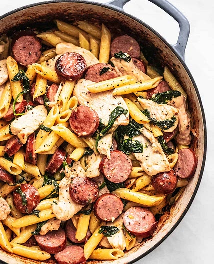 Chicken and Sausage Pasta