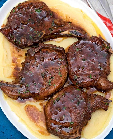 Brown Sugar Baked Pork Chops