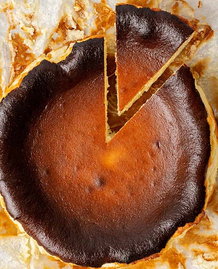 Easy Basque Burnt Cheesecake