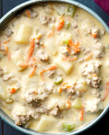 Cheeseburger Soup