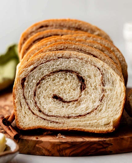 Homemade Cinnamon Swirl Bread