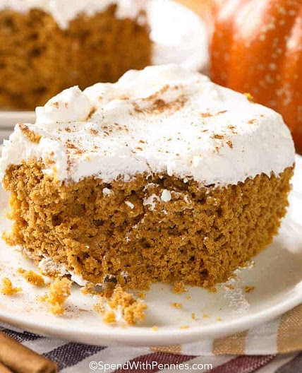 Pumpkin Dump Cake (3 Ingredient)