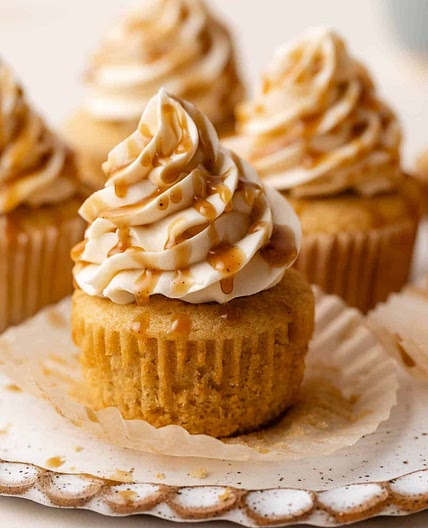 Brown Sugar Butterscotch Cupcakes