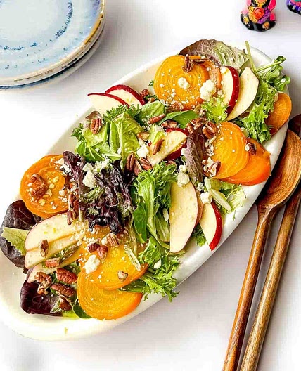 Roasted Golden Beet Salad