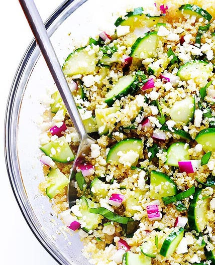 Cucumber Quinoa Salad