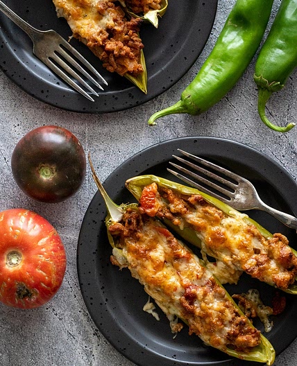 Stuffed Anaheim Peppers Recipe