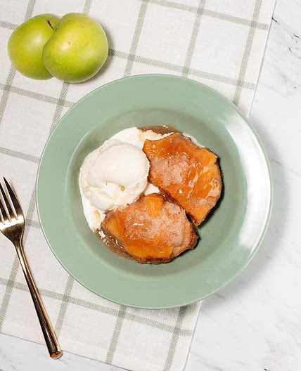 Apple Dumplings with Crescent Rolls