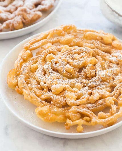 Homemade Funnel Cake