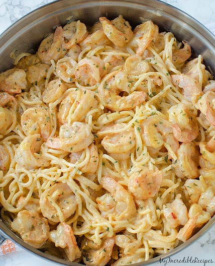 Bang Bang Shrimp Pasta!