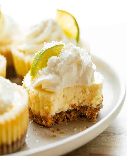 Mini Margarita Cheesecakes