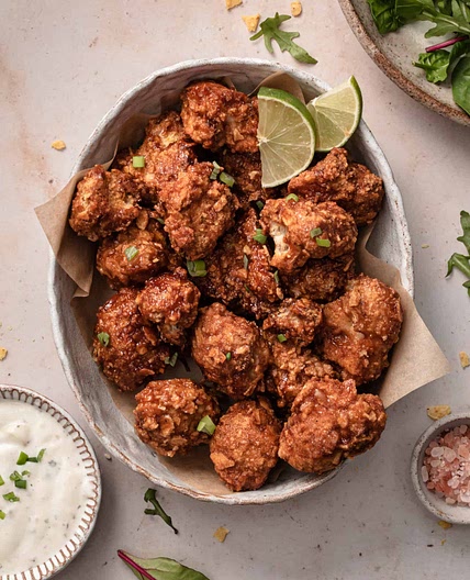 Crunchy BBQ Cauliflower Wings