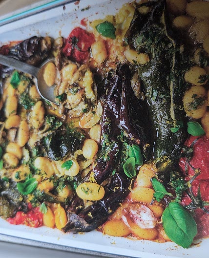 Slow roasted veggie gnocchi Traybake