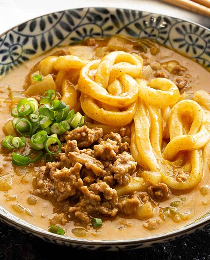 Easy 15 Minute Curry Udon