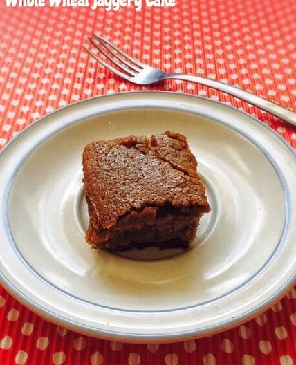 Whole Wheat Jaggery Cake Recipe for Toddlers and Kids