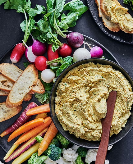 Tartinade végétalienne au tofu