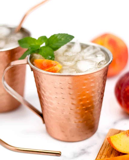 Peach Moscow Mule