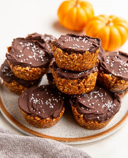 No-Bake Pumpkin Oatmeal Cups