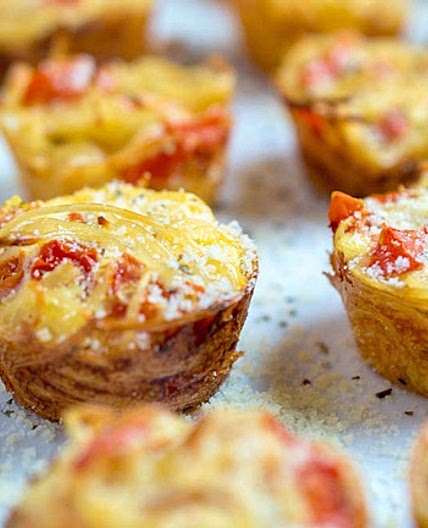 Pasta Frittata Muffins