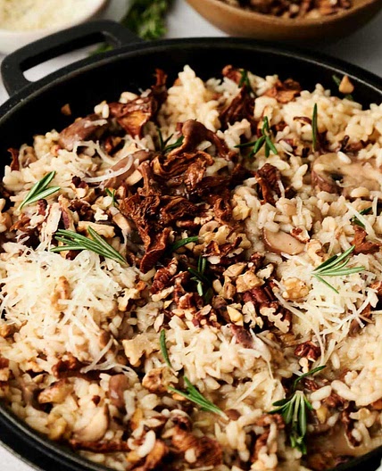 Easy Mushroom Risotto Recipe